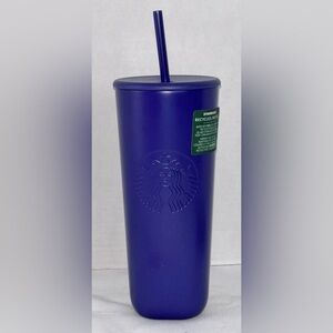 Starbucks Purple Recycled 24oz Stainless Steel Cold Cup NWT